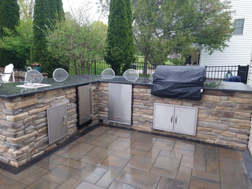 Outdoor Kitchen Installation